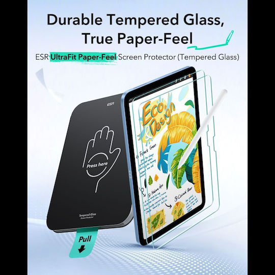 ESR Matt Displayschutzfolie für iPad 10,9 Zoll 2022 / 11 Zoll 2025