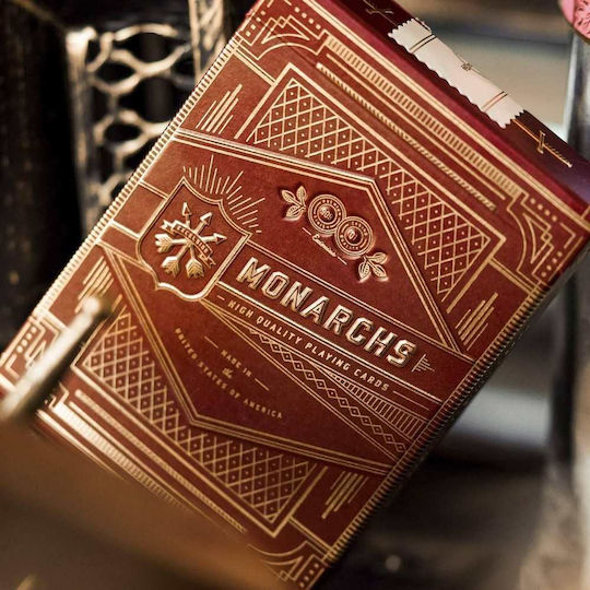 Theory11 Playing Cards Monarchs Red 177929 850016557308