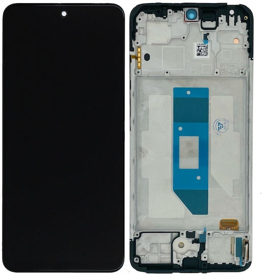 Xiaomi Redmi Note 14 4g Οθονη + Touch Screen + Lens + Frame 56000100o7e00 Black Original Service Pack