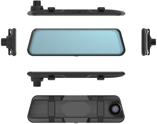 Lenovo Set Autokamera DVR 1080P mit Bildschirm 9.66" & Rückfahrkamera