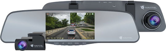 Navitel 1080P Mirror Car DVR with Clip