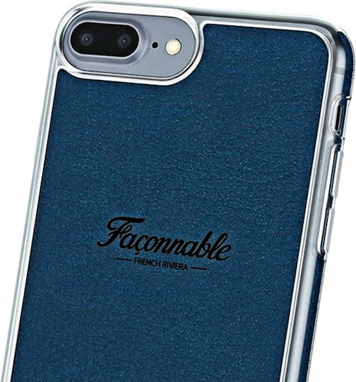 Façonnable Case Iphone 6 Plus/6s Plus/7 Plus/8 Plus Hard French Riviera Blue