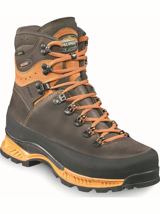 Meindl Island Mfs Active Rock Waterproof Hunting Boots Gore-Tex Brown
