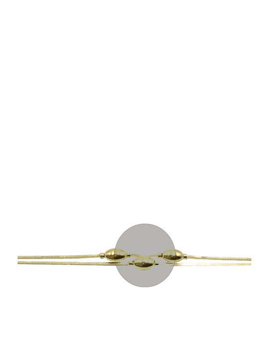 Poco Loco Women's Gold Plated Silver Bracelet