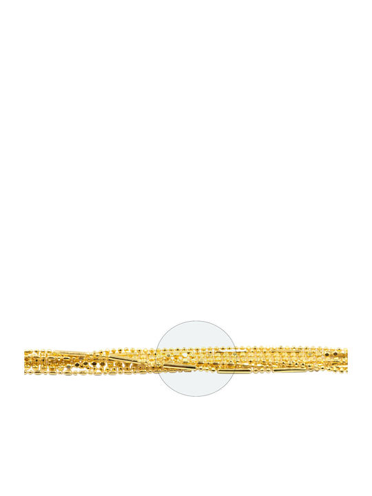 Poco Loco Women's Gold Plated Silver Bracelet