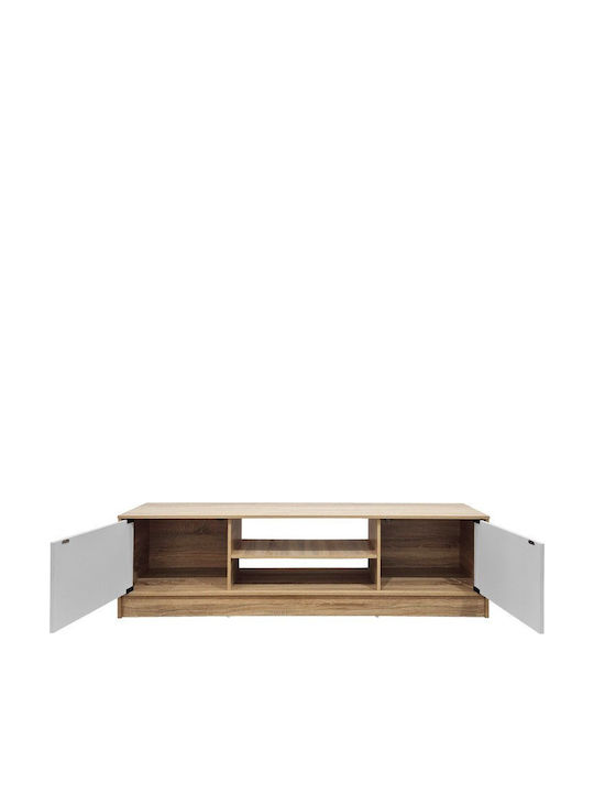 TV Stand Sasa White L150xD35xH41.5cm