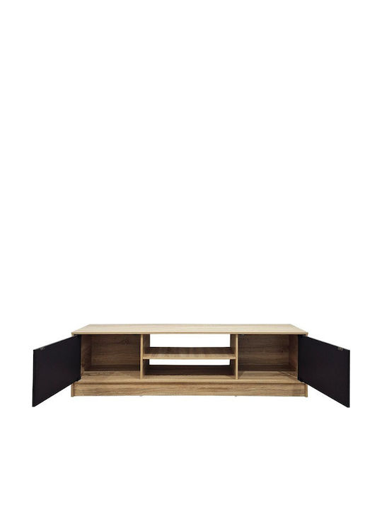 TV Stand Sasa Anthracite L150xW35xH41.5cm