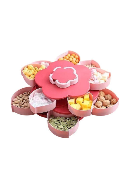 Alista Home Suport Plastic Pentru Turn De Desert Roz P26xL26xÎ11.5cm