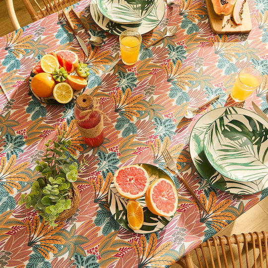 Устойчива На Петна Покривка За Маса A-s Tropical Terracotta 150x300см
