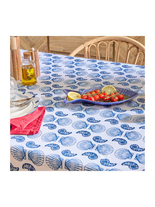 Stain Resistant Tablecloth A-s Oceania Oceania Blue 140x240cm