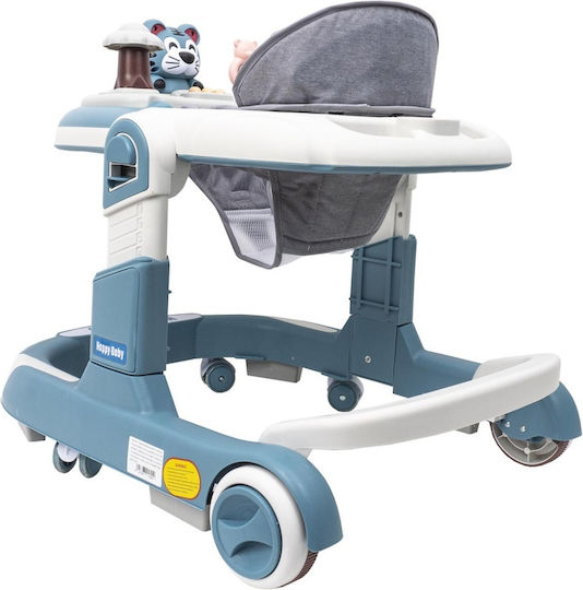 Baby Walker with Music for 6+ Months Blue