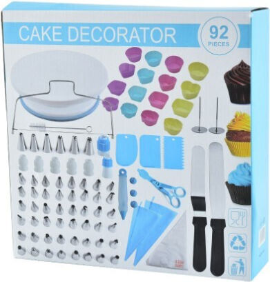 Alista Home Комплект Сладкарски Инструменти От Пластмаса 28cm 92 Броя Alista Home Комплект Сладкарски Инструменти От Пластмаса 28cm 92 Броя
