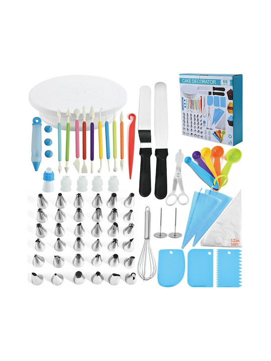 Alista Home Комплект Сладкарски Инструменти От Пластмаса 28.2cm 66 Броя
