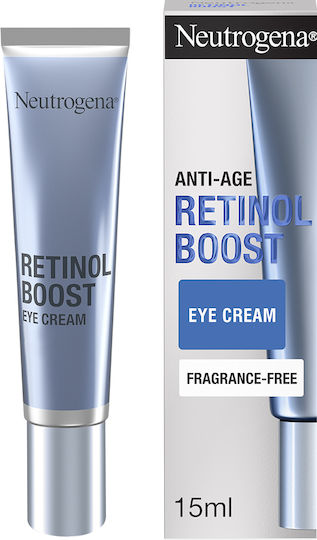Neutrogena® Retinol Boost Eye Cream Αντιγηραντική Κρέμα Ματιών Με Καθαρή Ρετινόλη 15ml