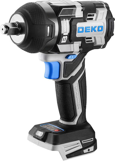 Deko 2058934 Brushless Battery Impact Wrench 20V with 1/2" Bit Size