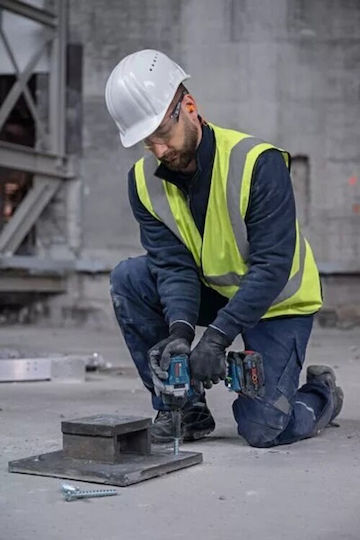 Bosch Gds 18v-750 C Brushless Μπουλονόκλειδο Μπαταρίας 18V με Υποδοχή 1/2"