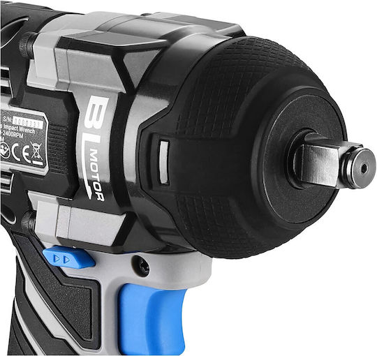 Deko 2058934 Brushless Battery Impact Wrench 20V with 1/2" Bit Size