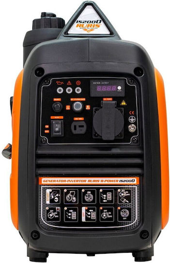 Ruris R-power IS2000 Generator Inversor Pe Benzină Patru Timpi Cu Putere Maximă 2kVA