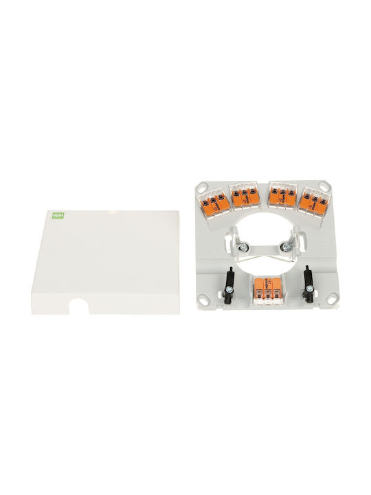 Elektro Plast Kunststoff Mittagsbox Weiß 11,3x11,7cm