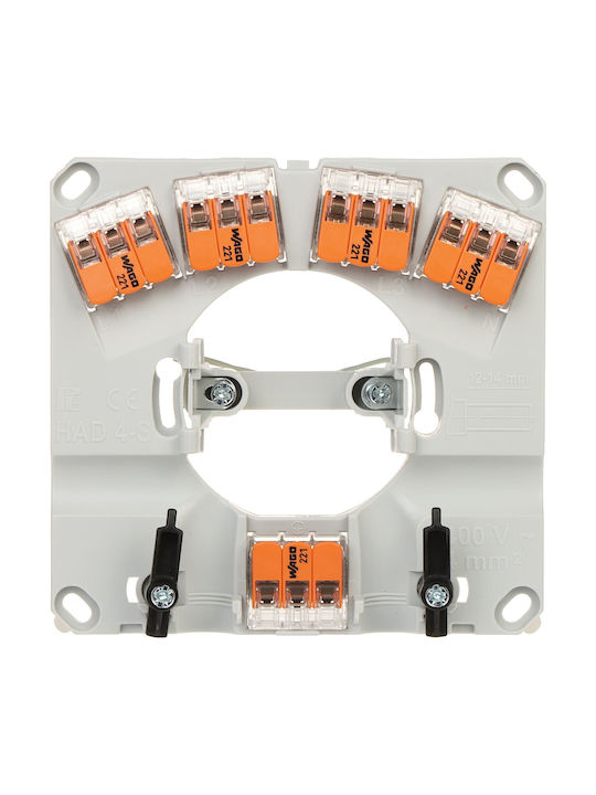 Elektro Plast Kunststoff Mittagsbox Weiß 11,3x11,7cm