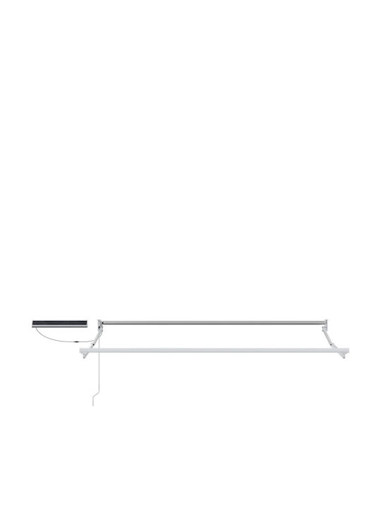 vidaXL Τέντα Βεράντας Γκρι 3.5x2.5m