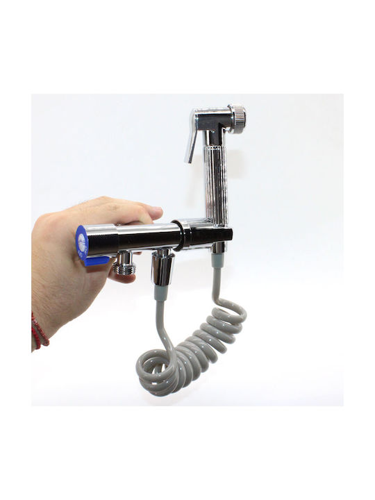Landsh Wall Mounted Bidet Set Inox