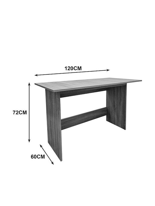 Desk Taule Wooden White 120x60x74cm