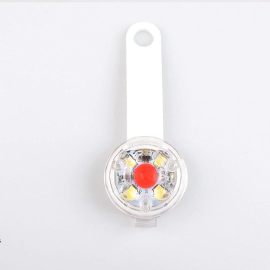 Led Anhänger Halsband 3 Lichtmodi Wasserdicht Kunststoff Weiß