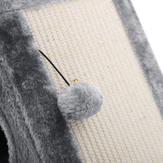 Cozy Cat House Scratching Area Ball 44x42x26 Cm Gray
