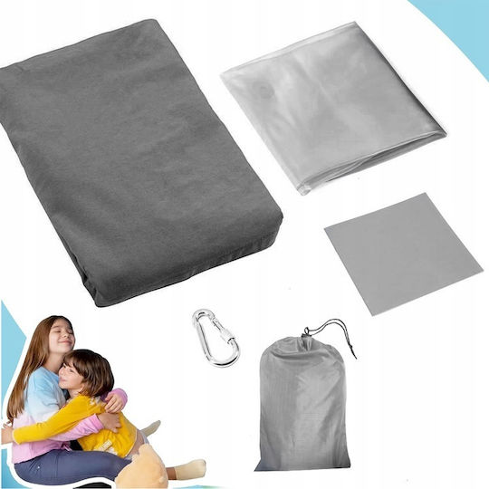 Leagăn Suspendat Metalic 70x150cm Gri