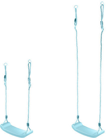 Leagăn Suspendat Metalic 175x43x16.5cm Albastru