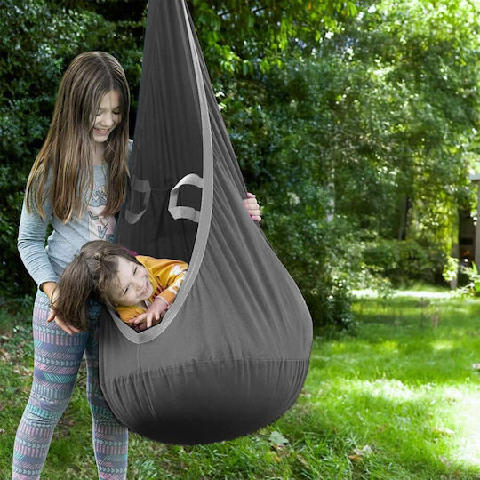 Leagăn Suspendat Metalic 70x150cm Gri