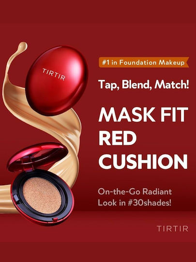 Tirtir Mask Fit Red Cushion Make Up SPF40 21c Cool Ivory 18gr