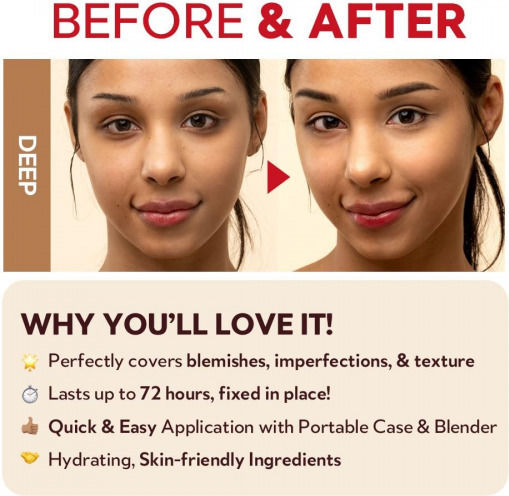 Tirtir Mask Fit Red Cushion Make Up SPF40 25n Mocha 18gr