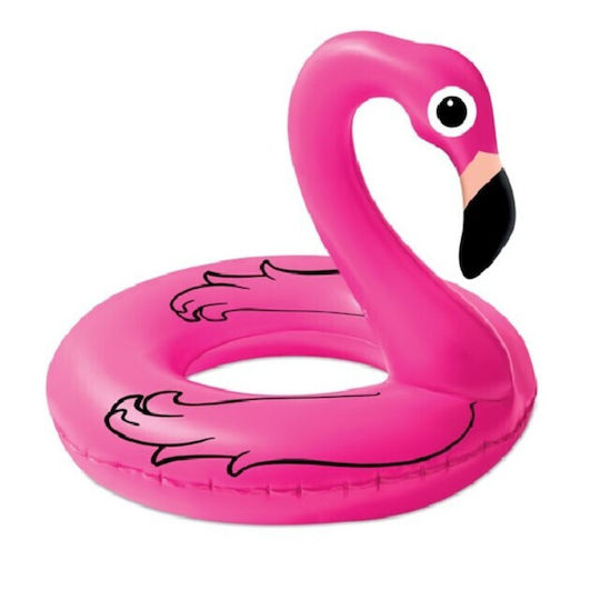 Inel De Înot Gonflabil Zola Flamingo Model Diametru 75 Cm Pvc 90 X 75 Cm Roz
