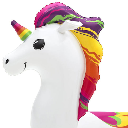 Inele De Înot Gonflabile Bestway Model Unicorn Vinil 91 X 119 Cm Alb