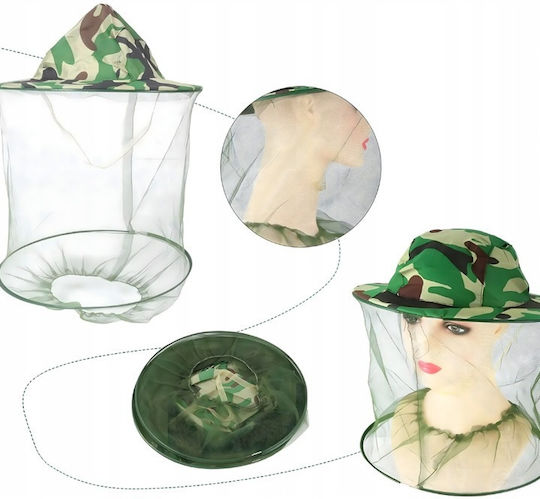 Plasă De Protecție Împotriva Insectelor Zola O Mărime 32 Cm Diametru Camuflaj Verde