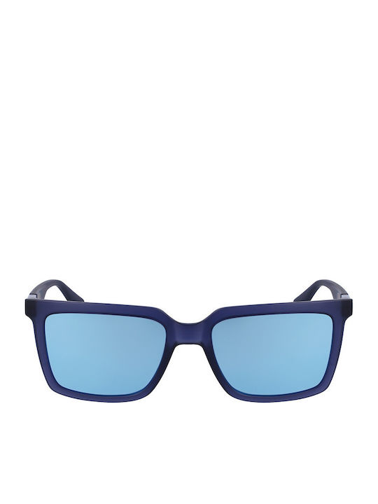 Calvin Klein Feminini Ochelari de soare cu Albastru marin Cadru și Albastru Lentilă CKJ23659S 050
