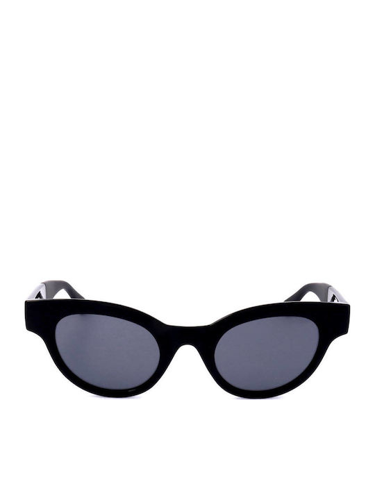 Skechers Women's Sunglasses with Black Plastic Frame and Black Polarized Lens SE6100 01D