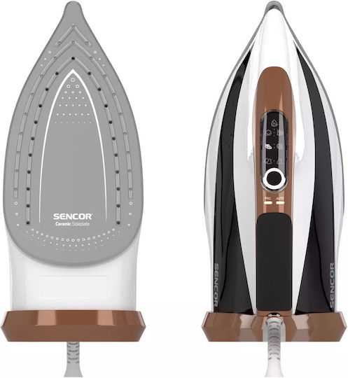 Sencor Steam Iron 2800W With Ceramic Plate and Continuous Steam Supply 55gr/min