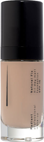 Radiant Natural Fix All Day Matt Liquid Foundation 3A Peanut 30ml