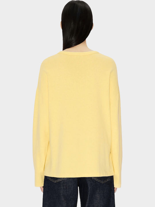 Cartoon Women's T-shirt Yellow