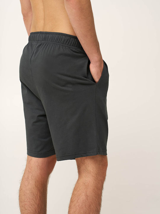 Vamp Summer Men's Bermuda Pyjamas Dark Gray