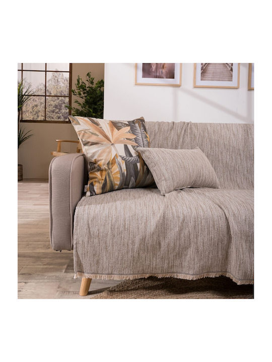 Teoran Lecce Cuvertură Pentru Canapea 4 Locuri Șenilă 180x350 cm Lecce
