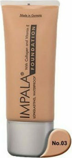 Impala Cosmetics Liquid Foundation №3 30ml