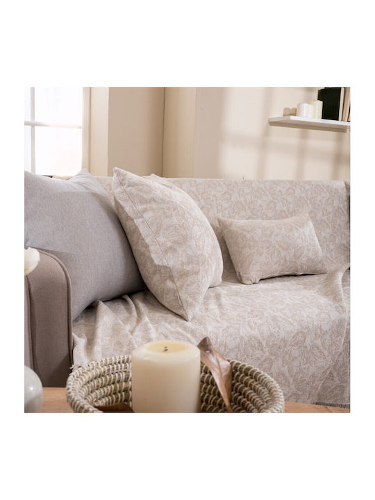 Teoran Ferrara Three-Seater Sofa Throw Chenille 180x300cm