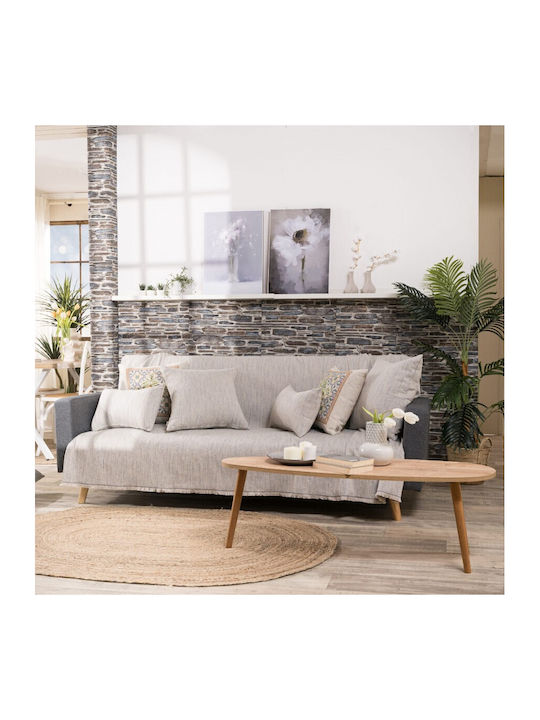 Teoran Lecce Ριχτάρι Πολυθρόνας Chenille 180x150εκ. Lecce