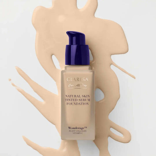 Claresa Natural Skin Liquid Foundation 1w Light Warm 32ml