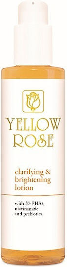 Yellow Rose Clarifying & Brightening Lotion Facial Toning Lotion with Niacinamide Panthenol & Hyaluronic Acid 200ml