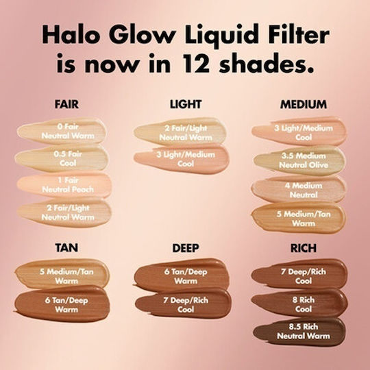 Booster Halo Glow Filtru Lichid E.l.f Cosmetics 31.5ml
